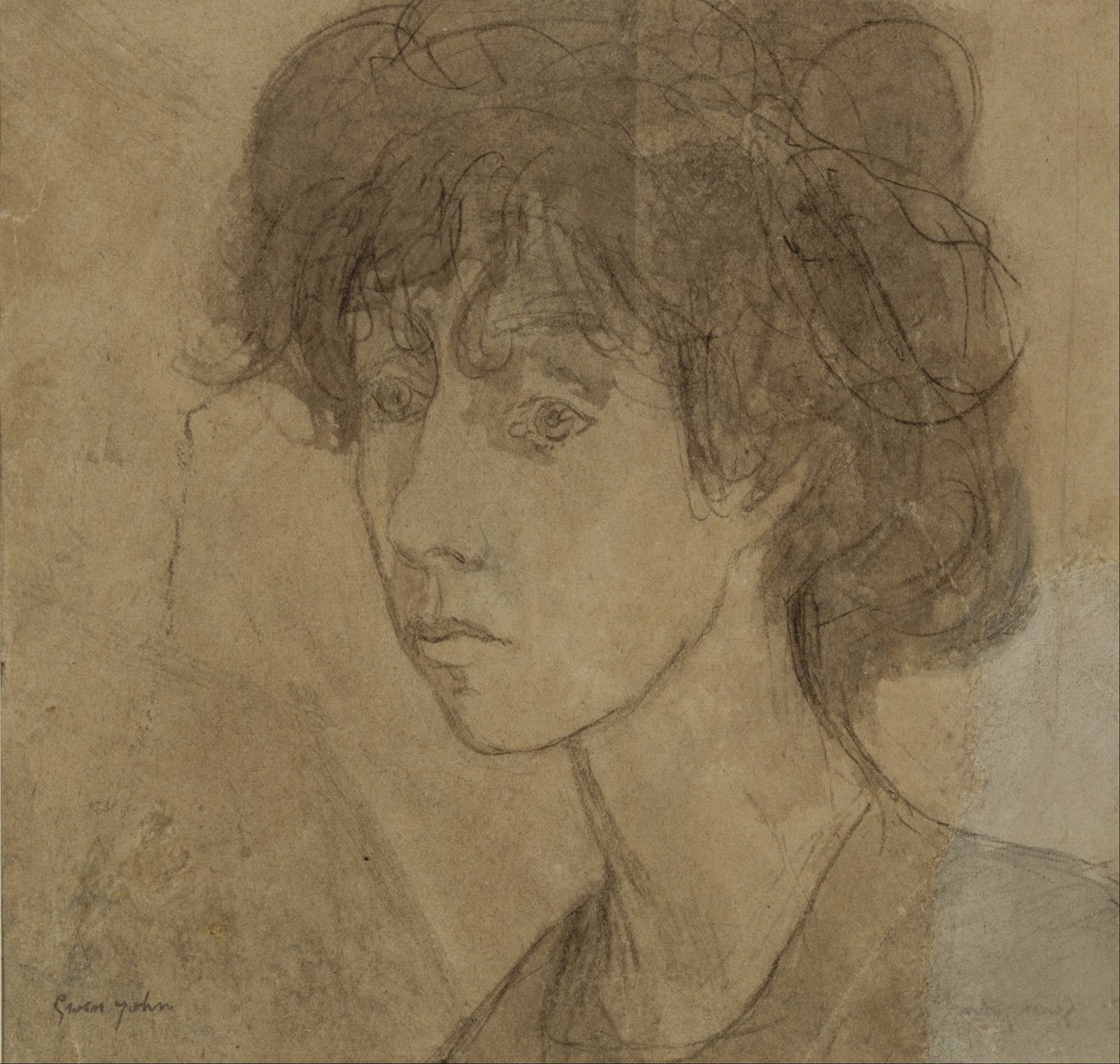 Egy nő feje alkotó: Gwen John
