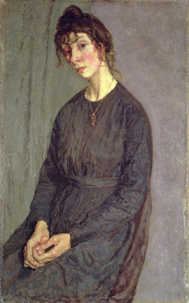 Chloe Boughton-Leigh portréja (olaj, vászon) alkotó: Gwen John