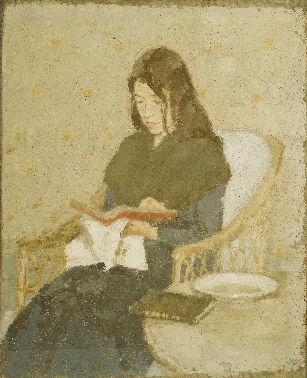 Az ülő nő, 1919-1926 alkotó: Gwen John