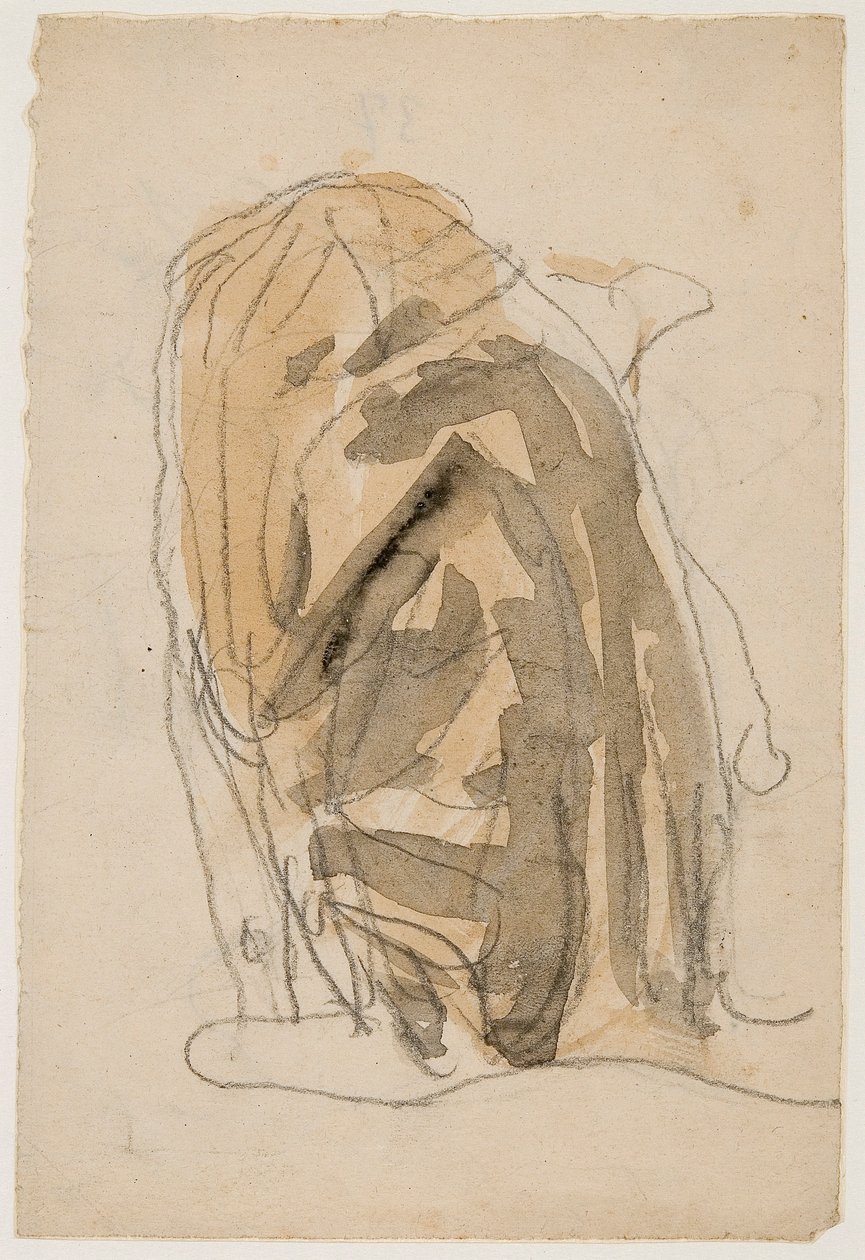 „Macska mosakodása”, 1896-1939 alkotó: Gwendolen Mary John