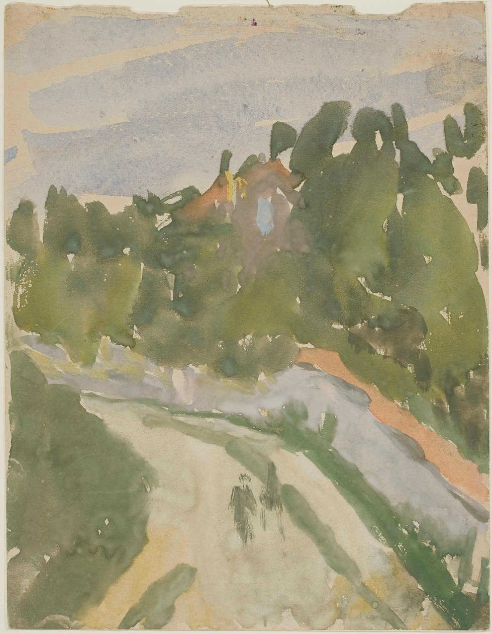 "Rue Terre Neuve, Meudon", 1896-1939 alkotó: Gwendolen Mary John