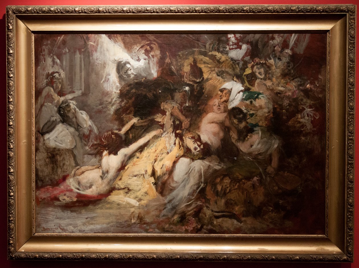 HungarynMagyar IV. László halála: Kun László László alkotó: Gyula Benczúr