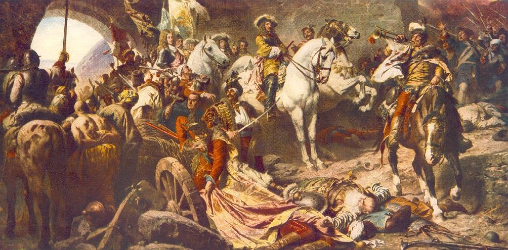 A budai vár visszafoglalása 1686 -ban alkotó: Gyula Benczúr