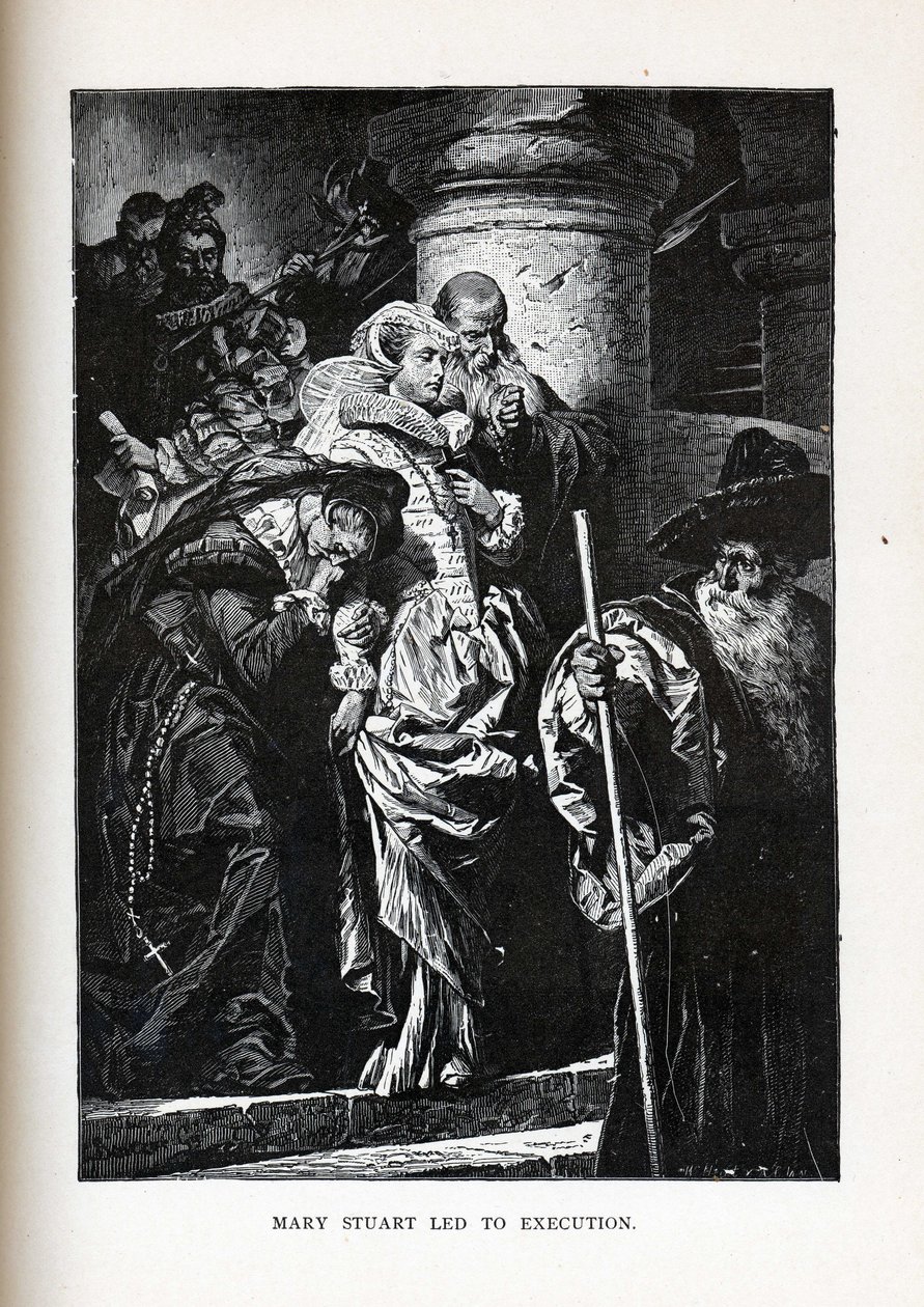 Stuart Mária kivégzéséhez vezetett, 1882 alkotó: Gyula Benczúr