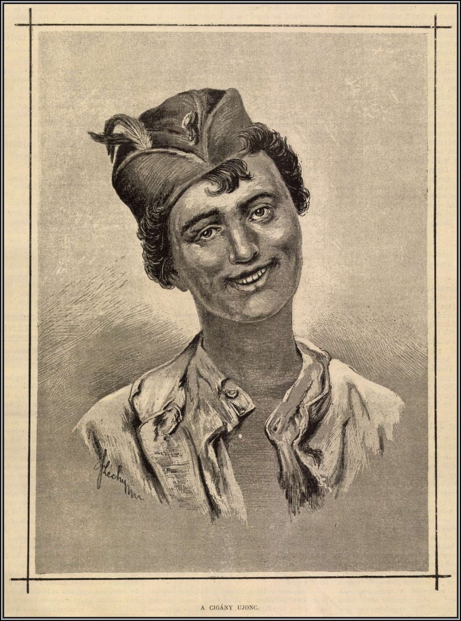 A cigány újonc. Mo. és a Nagyvilág, 1883 alkotó: Gyula Széchy