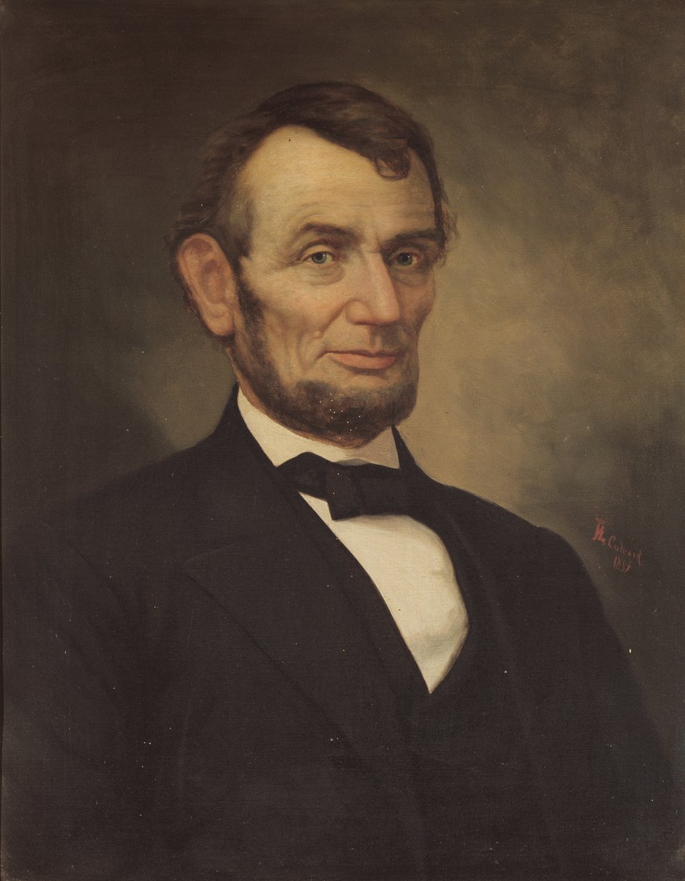 Abraham Lincoln, 1888 alkotó: H. Colcard