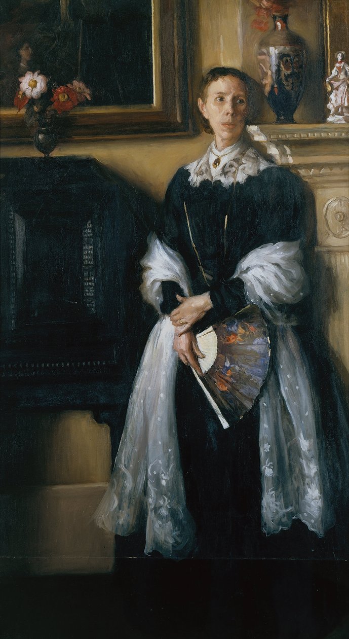 Egy hölgy portréja alkotó: H. Margaret Spanton