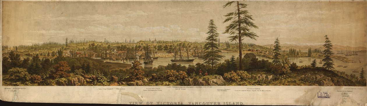 LC Panoramic maps (2. kiadás), 1075 Kapható a Kongresszusi Könyvtár weboldalán is raszteres képként. Érdekes pontokat mutat. AACR2 alkotó: H. O.; Picken Tiedemann