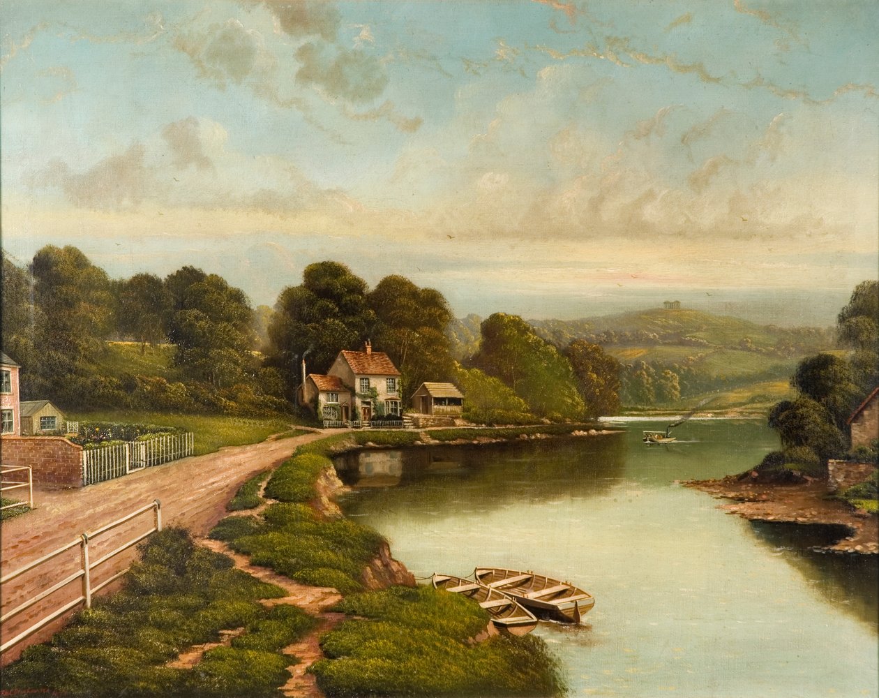 Girdle Cake Cottage a kopáson alkotó: H.F.C. Drinkwater
