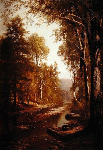 A Meadow Brook, Essex megye alkotó: H.J. Blauvelt