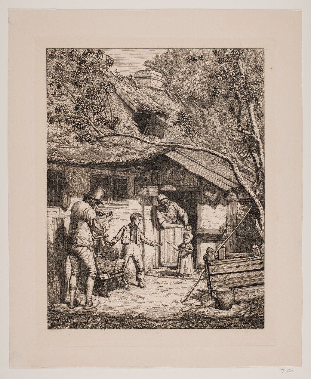 A tanyasi család alkotó: H.J. Hammer