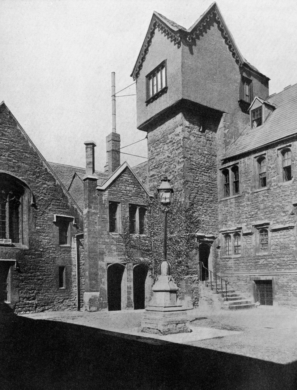 Merton College, Oxford, Oxfordshire, 1924-1926 alkotó: HN King