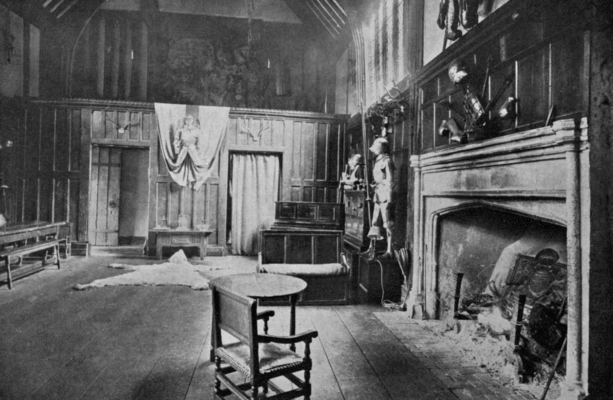 The Great Hall, Ockwells Manor, 1924-1926 alkotó: HN King