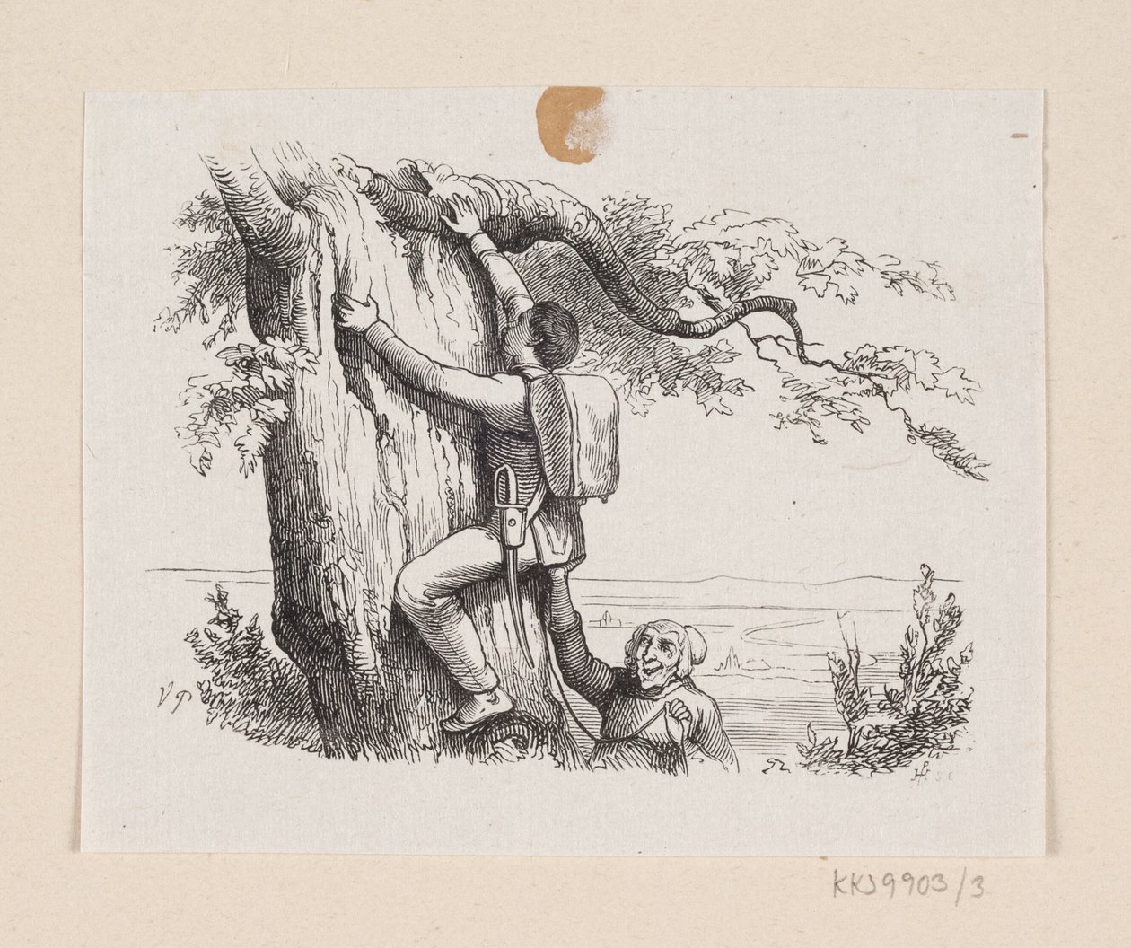 Illusztráció a "Fireworks"-hez H.C. Andersen, "Tündérmesék és történetek", 1. kötet alkotó: H.P. Hansen