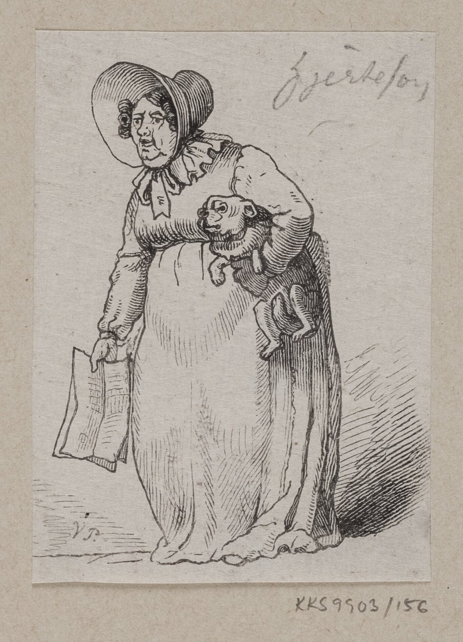 Illusztráció a "Heart Sorrow"-hoz H.C. Andersen, "Tündérmesék és történetek", 2. kötet alkotó: H.P. Hansen