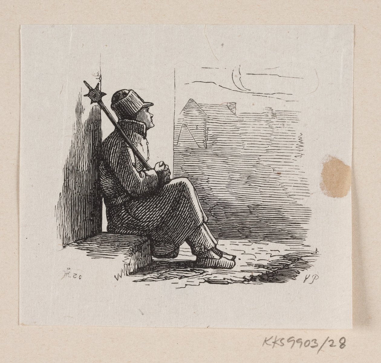 Illusztráció a "Lykkens Kalosker"-hez H.C. Andersen, "Tündérmesék és történetek", 1. kötet alkotó: H.P. Hansen