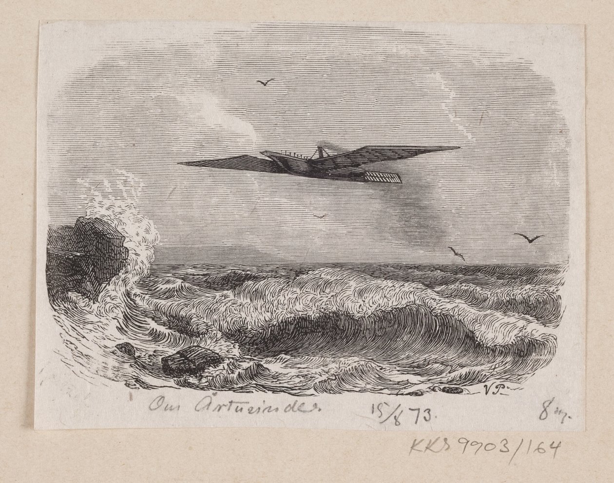 Illusztráció az "Om Aartusinder"-hez H.C. Andersen, "Tündérmesék és történetek", 2. kötet alkotó: H.P. Hansen