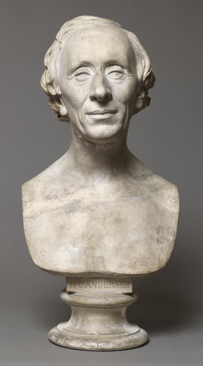 Hans Christian Andersen dán író alkotó: H.W. Bissen