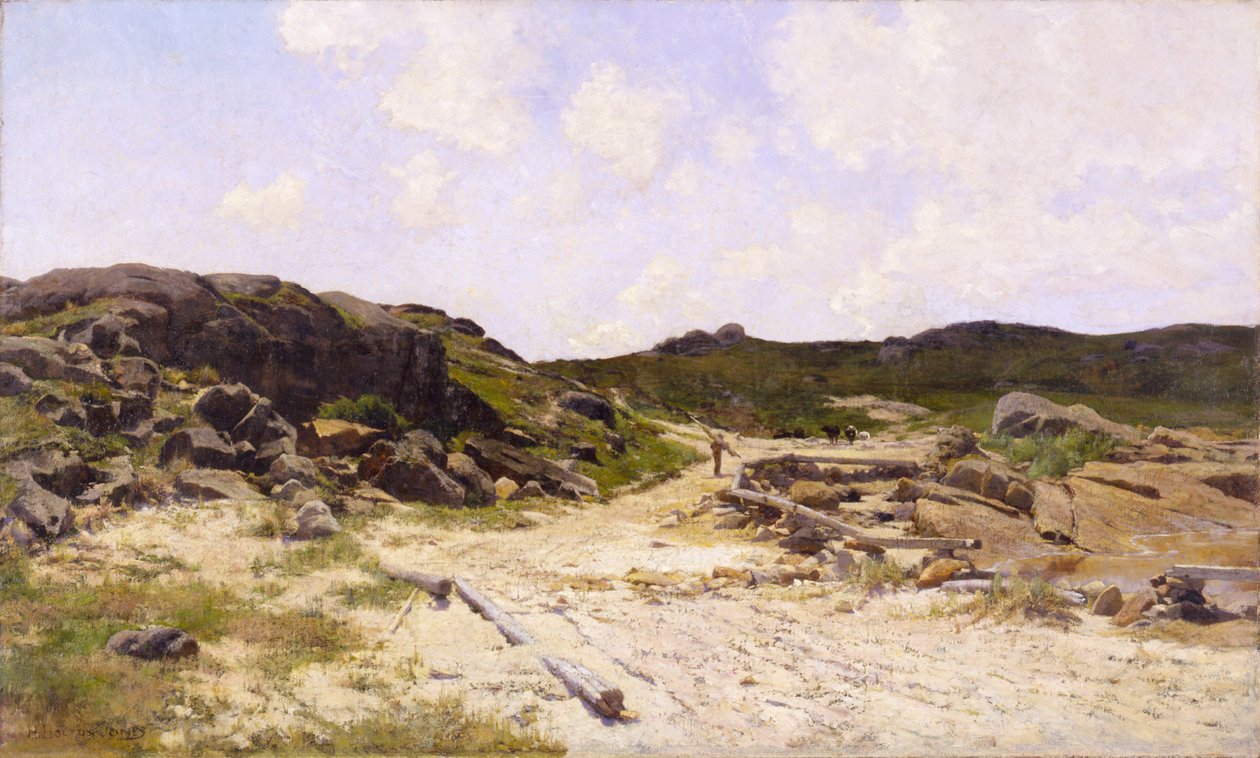 Lighthouse Beach, Annisquam alkotó: H. Bolton Jones