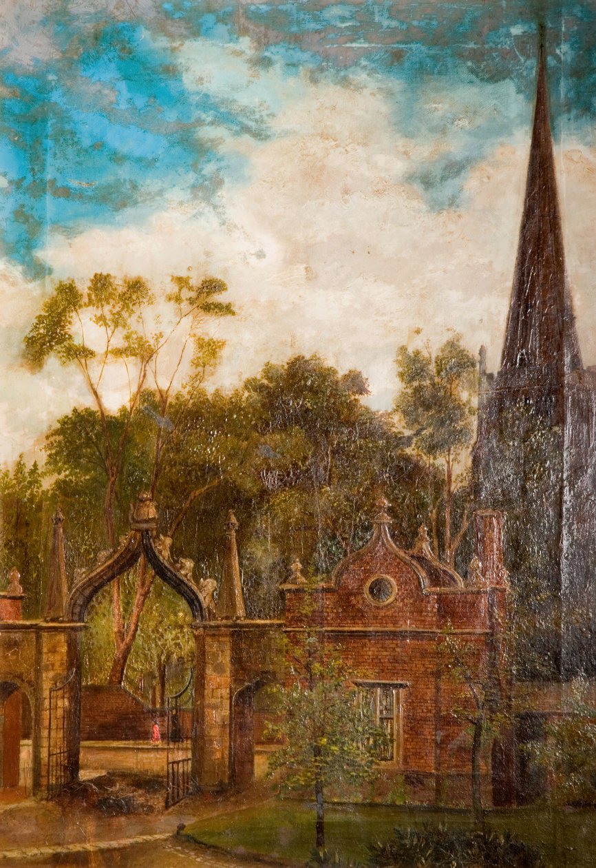 Tudor Gateway, Aston Hall, 1895. alkotó: H E Pountney