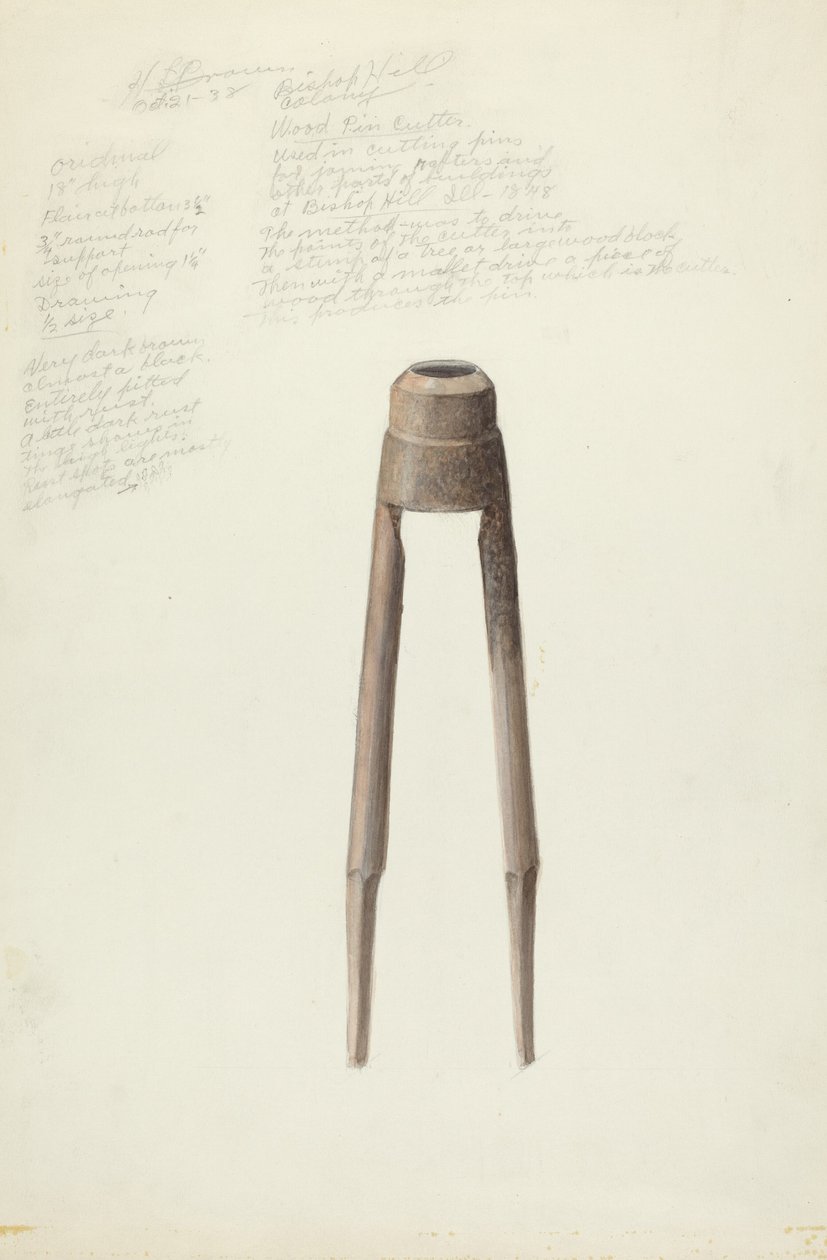 Bishop Hill: Dübelvágó alkotó: H. Langden Brown