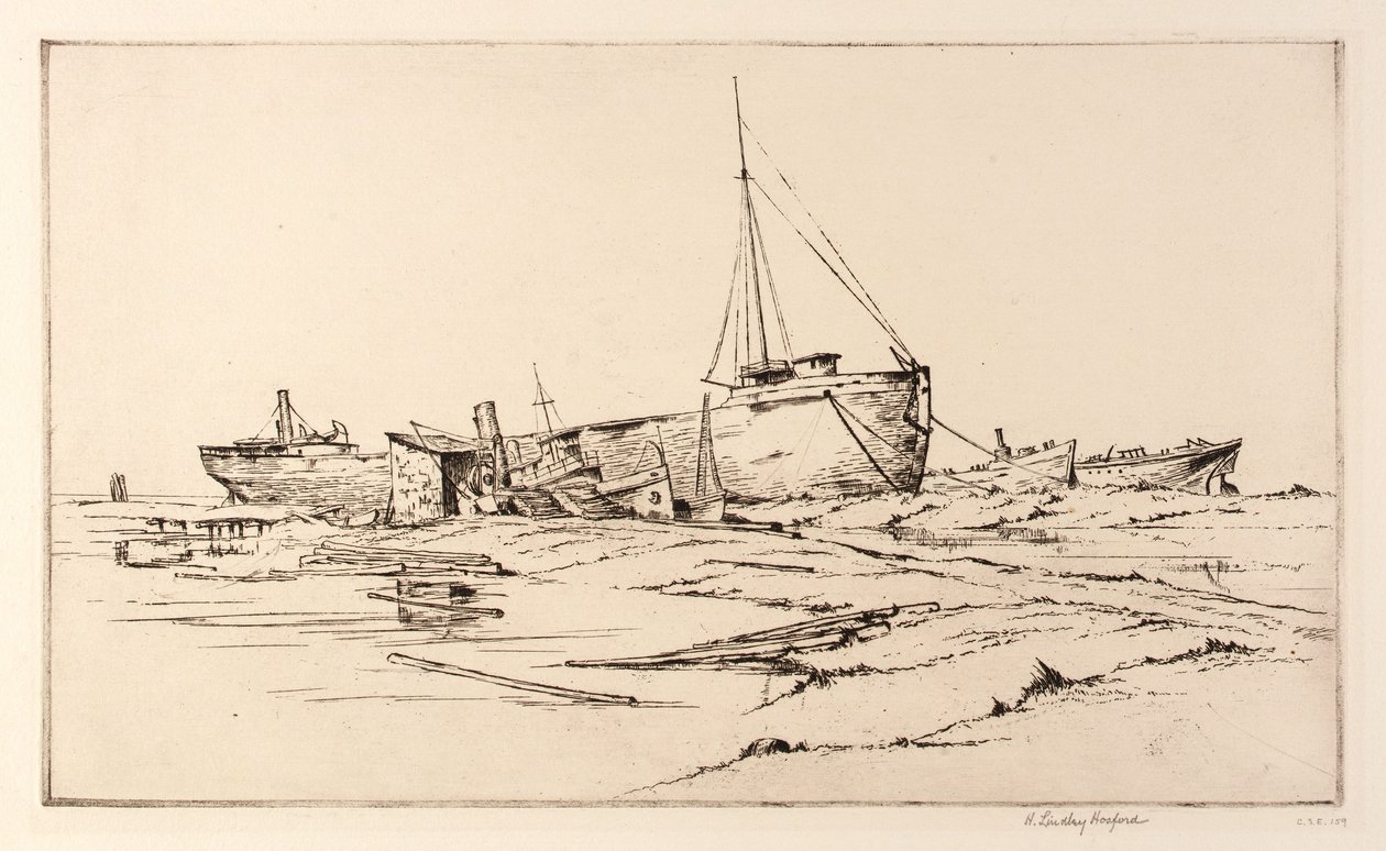 Tengeri temető, Port Arthur alkotó: H. Lindley Hosford