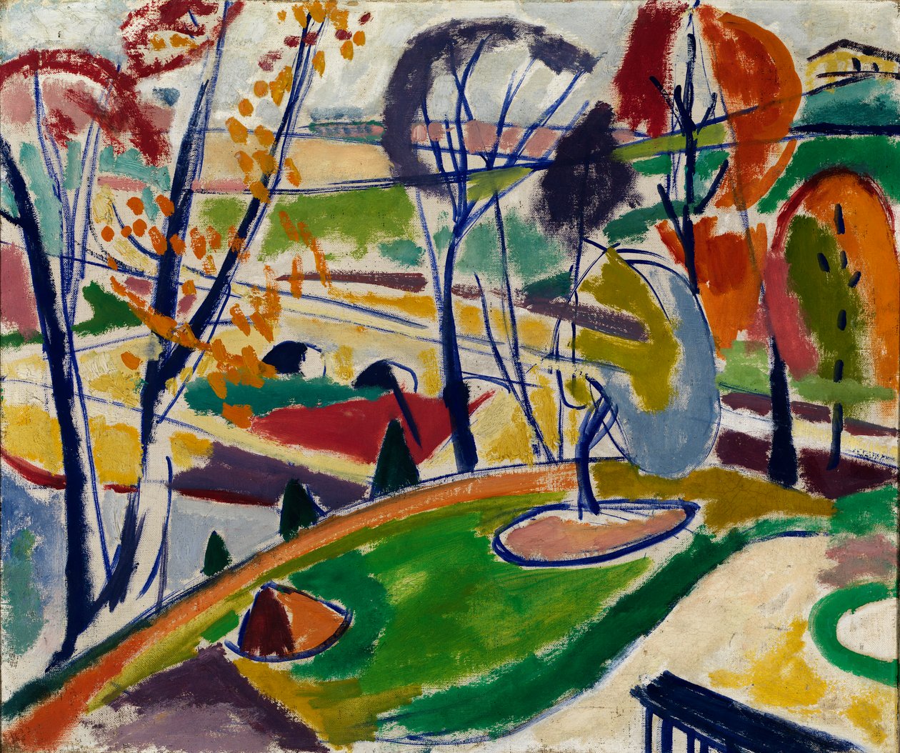 Lapos dekor, 1915. alkotó: H Lyman Sayen