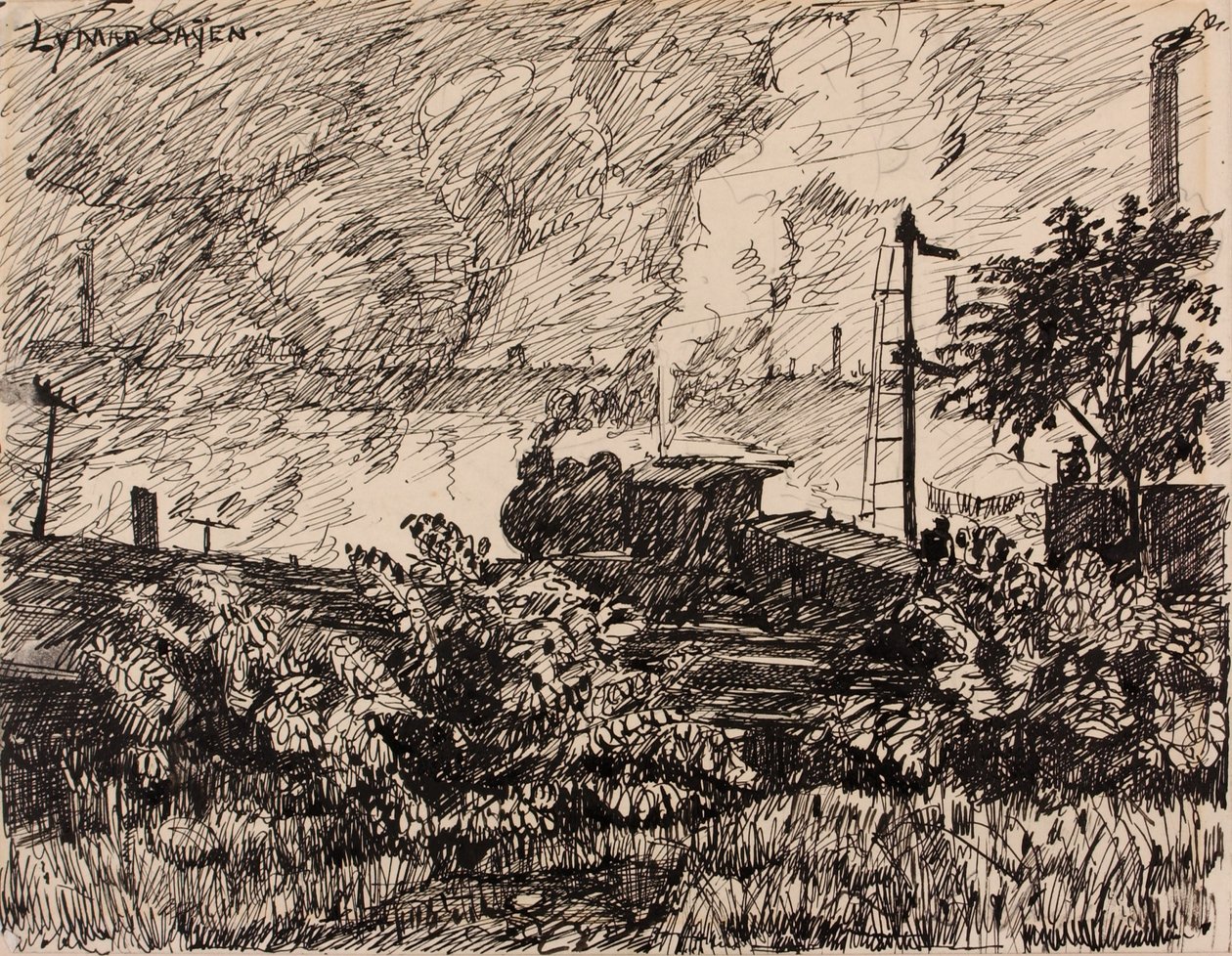 A Schuylkill, 6. sz. alkotó: H. Lyman Sayen