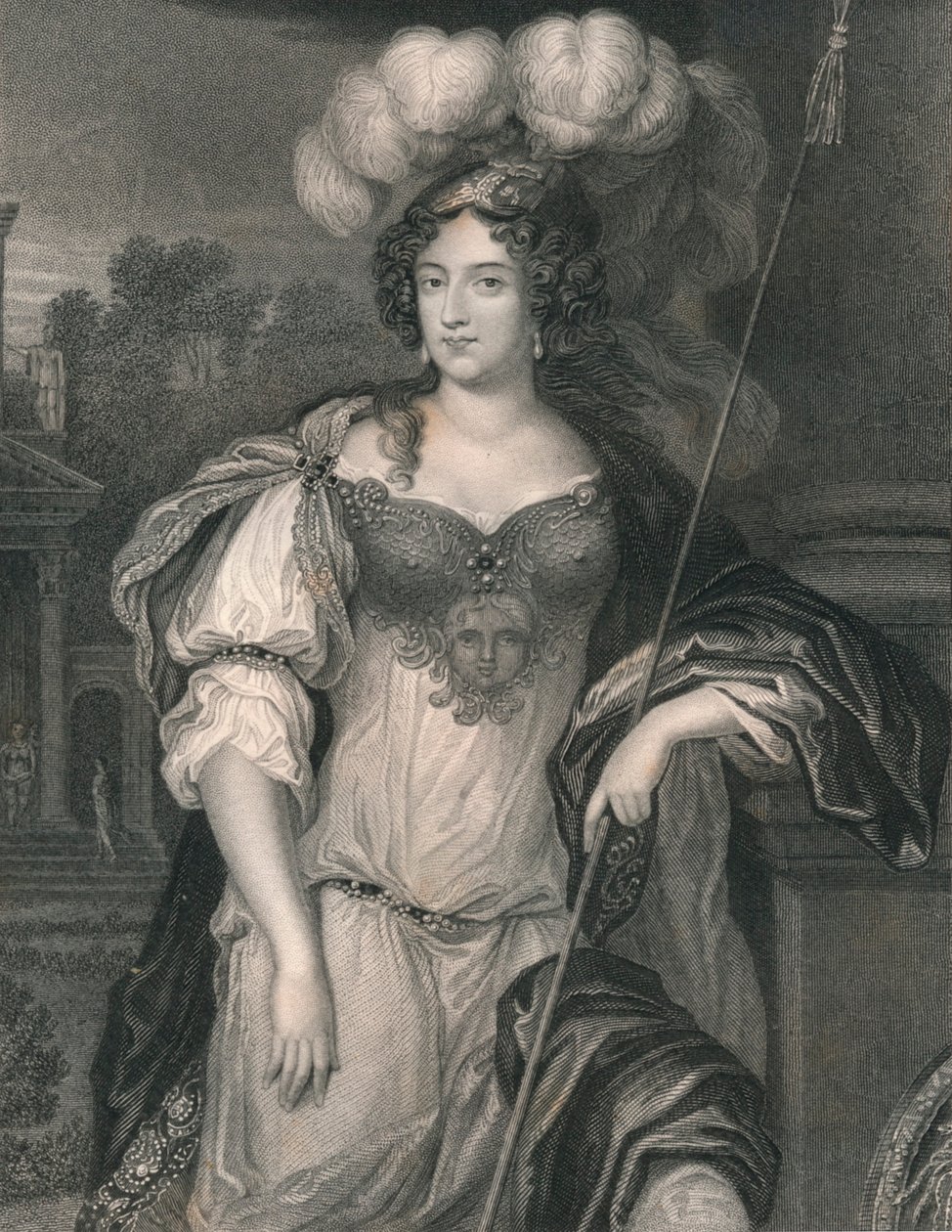Frances Theresa Stewart, Richmond hercegnője, 19. század közepe. alkotó: H. Robinson