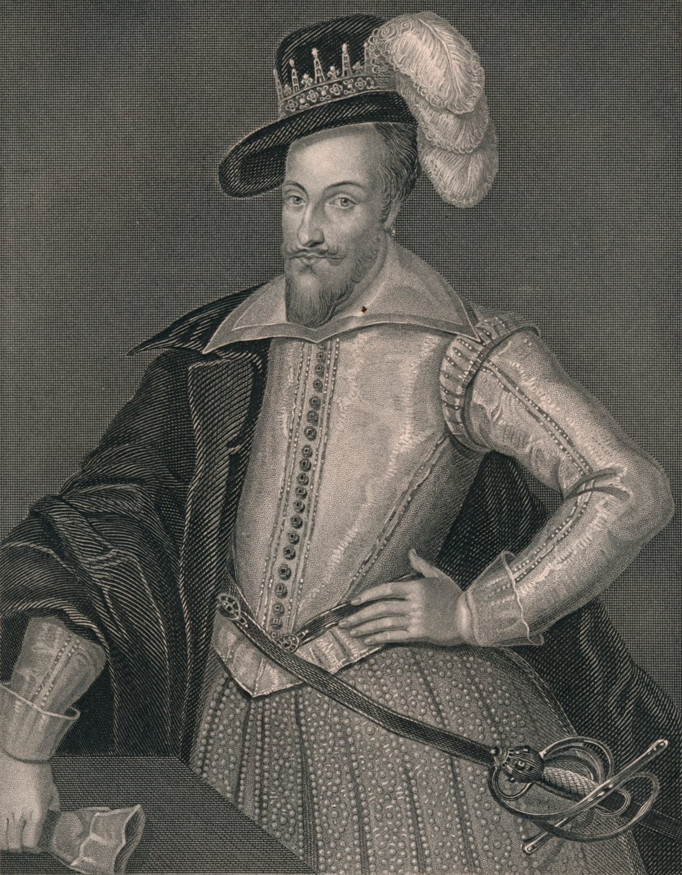 Henry Somerset, Worcester első márkija, 19. század eleje-közepe. alkotó: H. Robinson