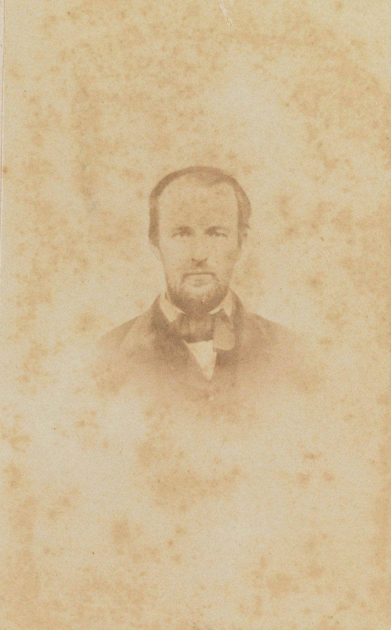Harold M. White carte-de-visit portréja, 1860-1862. alkotó: H. S. Tousley