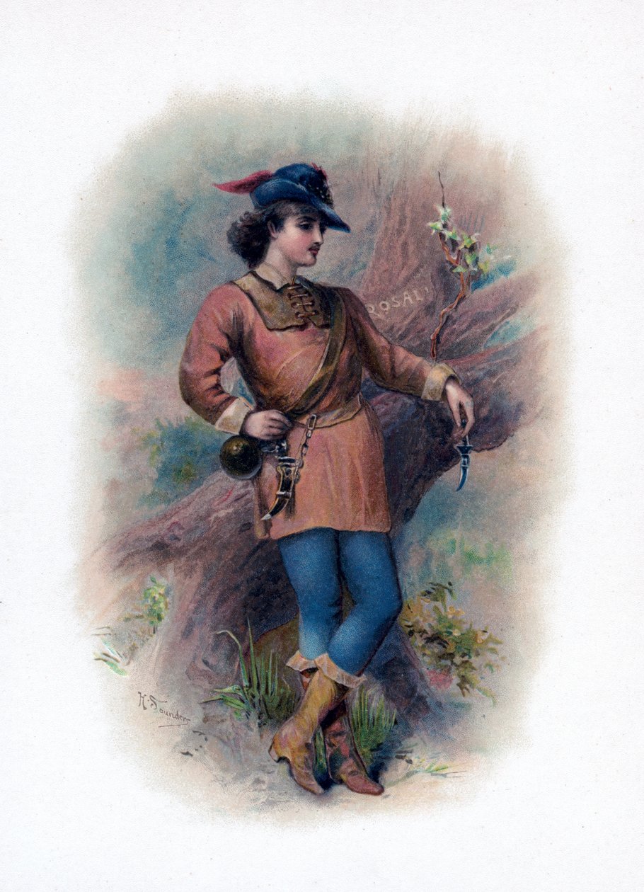 "Orlando", 1891. alkotó: H Saunders