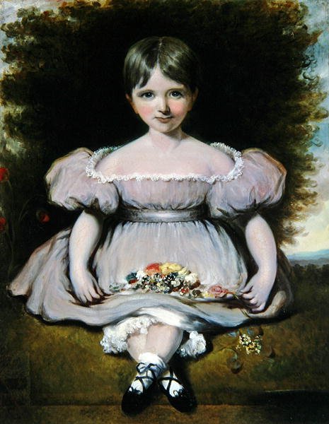 Lady Adeliza Fitzalan Howard, 1836 körül (olaj, vászon) alkotó: H. Smith