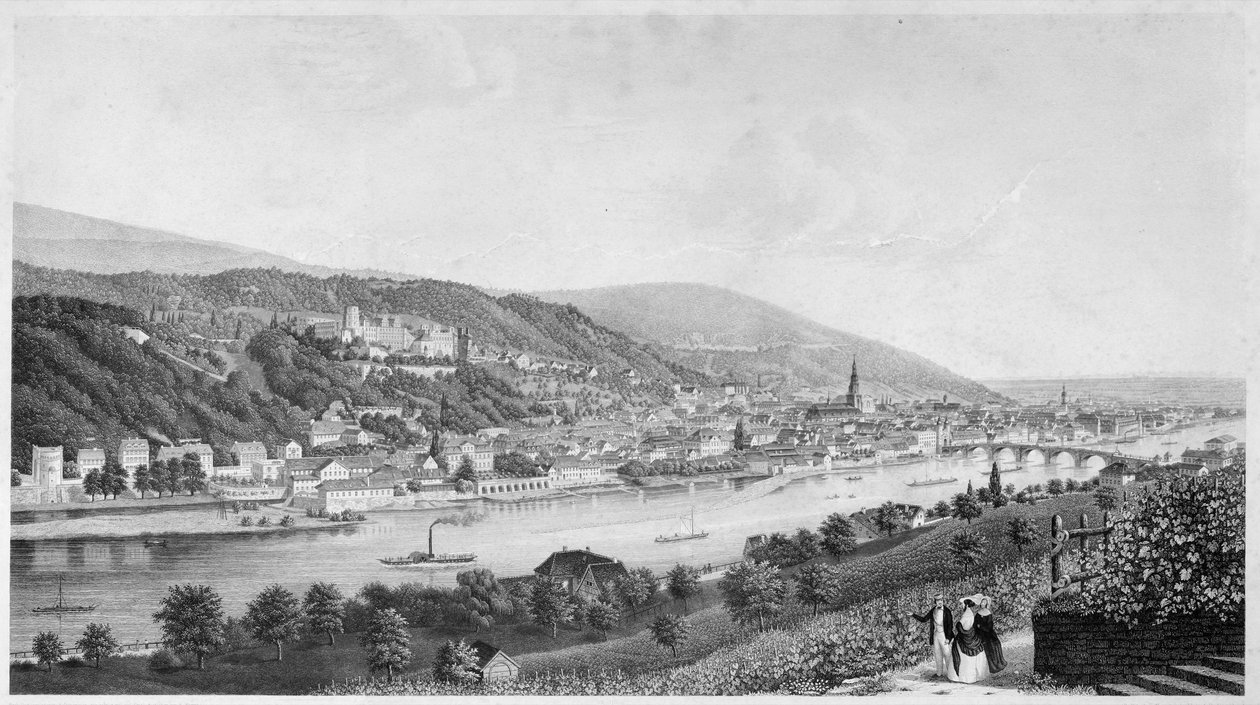 Heidelberg alkotó: H. Worms
