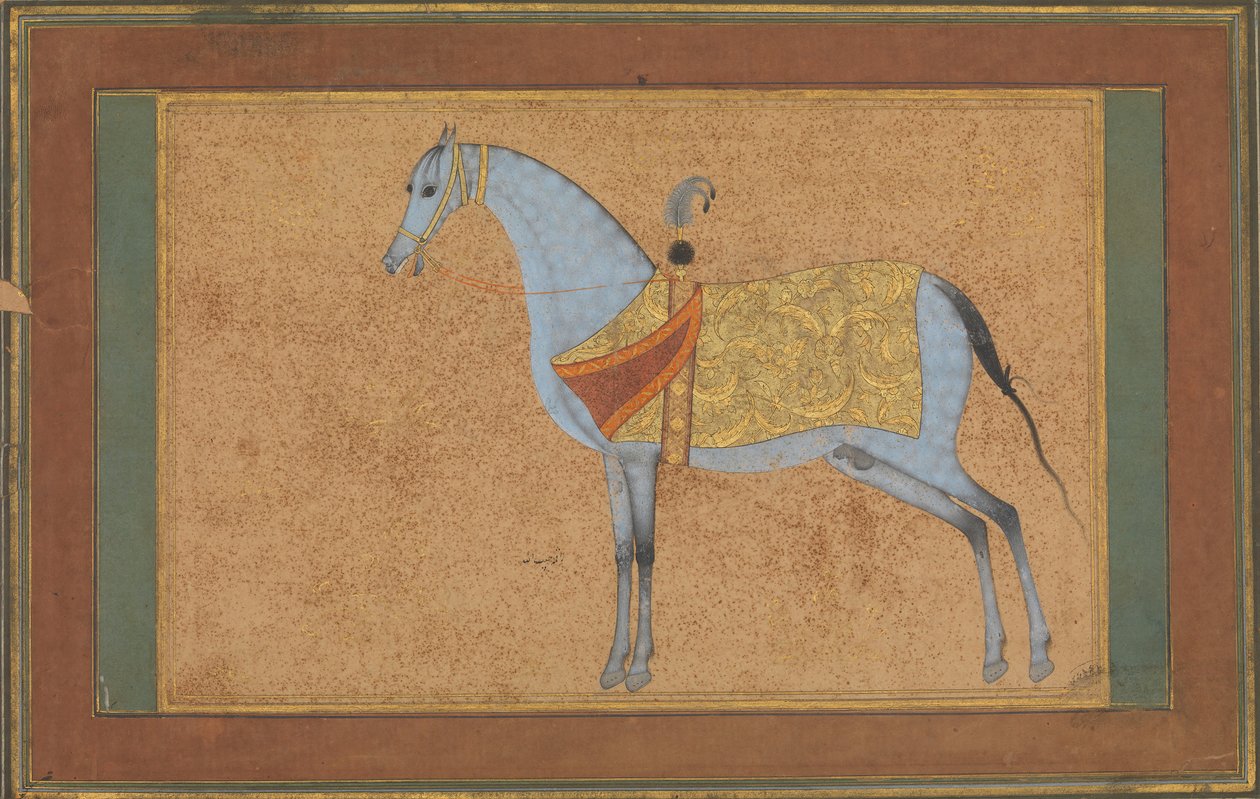 Egy mén, kb. 1601-6. alkotó: Habiballah of Sava