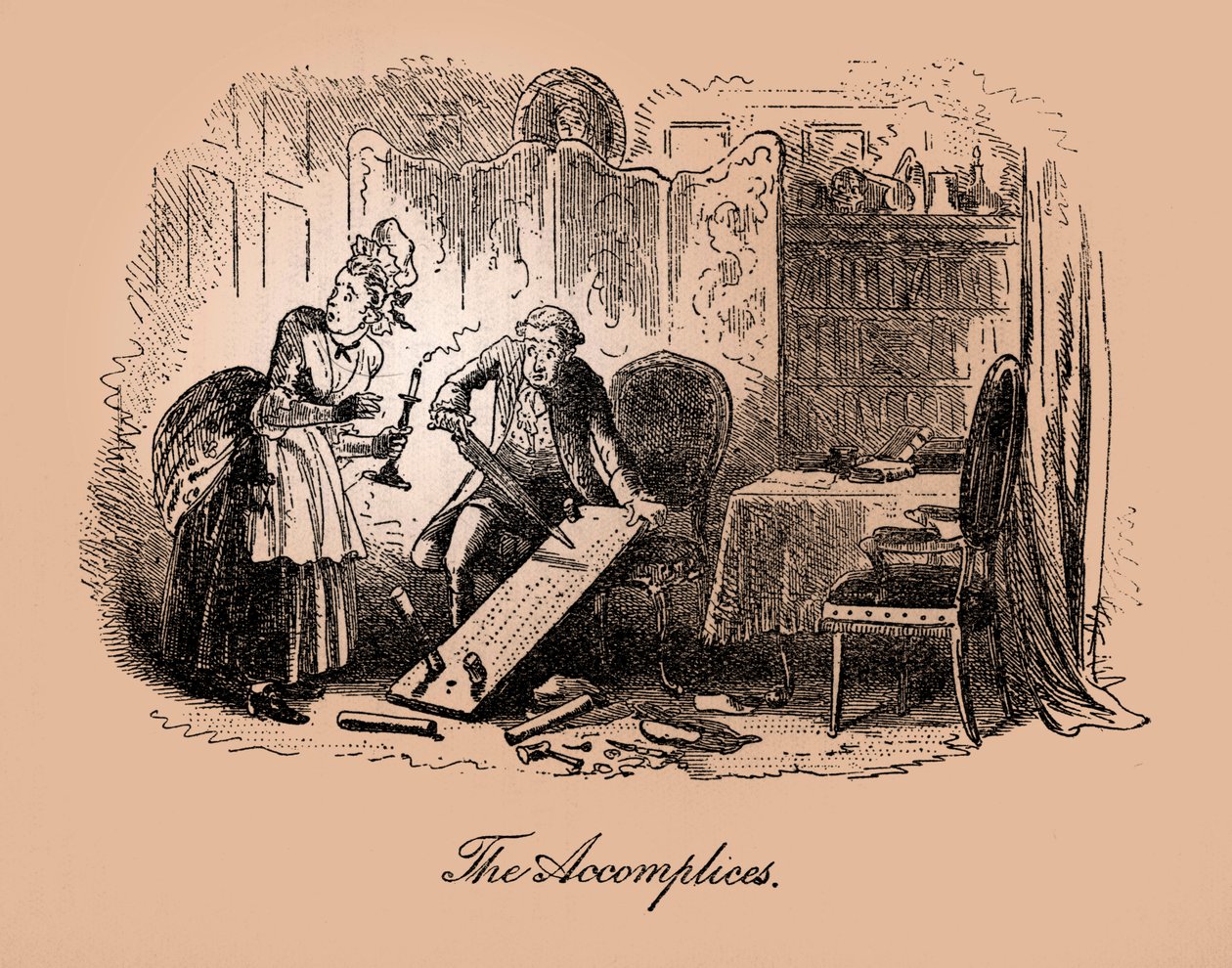 Charles Dickens meséje két városról alkotó: Hablot Knight Browne