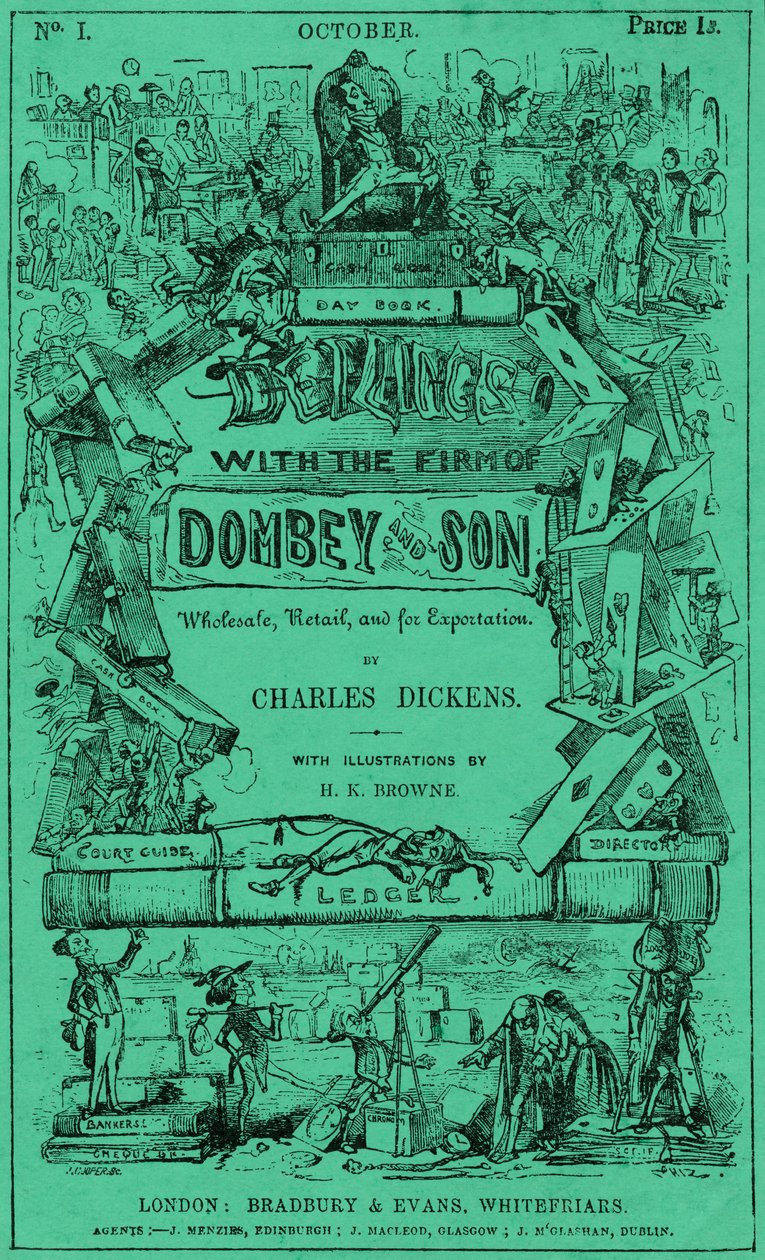 Charles Dickens - Dombey és fia alkotó: Hablot Knight Browne