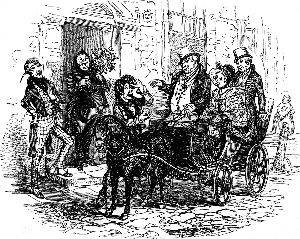 Charles Dickens "The Old Curiosity Shop" alkotó: Hablot Knight Browne