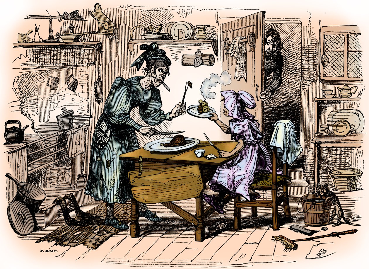 Charles Dickens "The Old Curiosity Shop" alkotó: Hablot Knight Browne