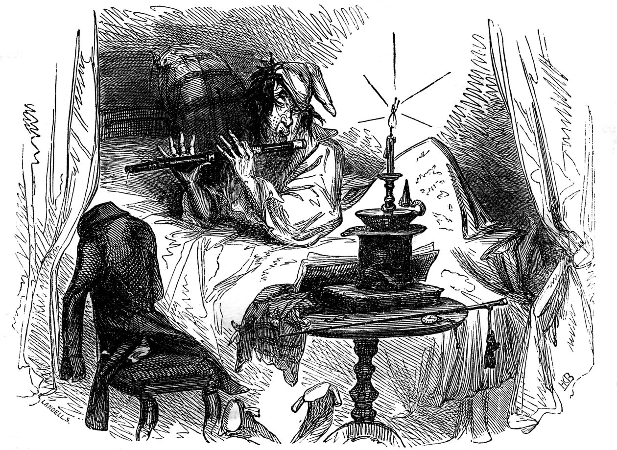 Charles Dickens "The Old Curiosity Shop" alkotó: Hablot Knight Browne
