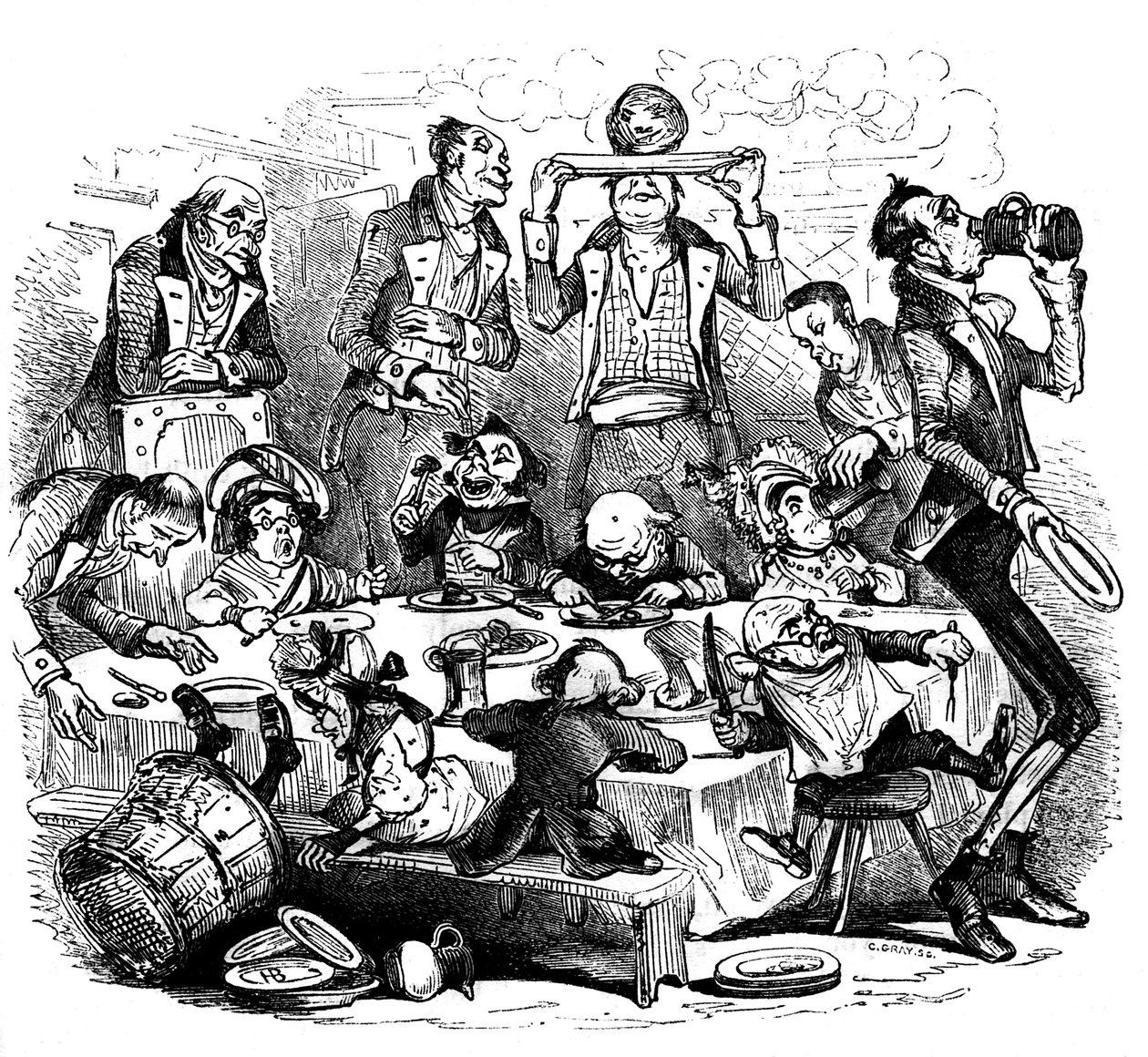 Charles Dickens "The Old Curiosity Shop" alkotó: Hablot Knight Browne