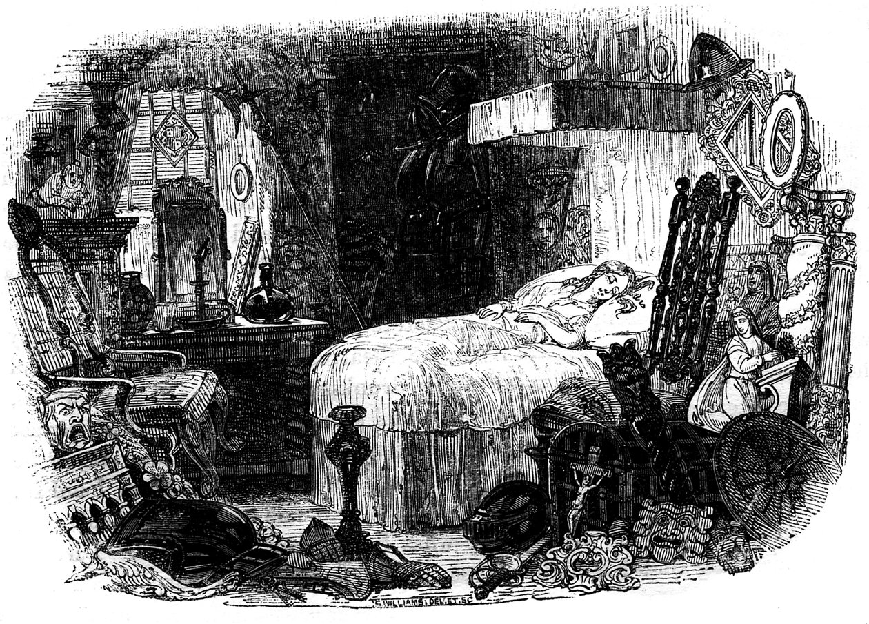 Charles Dickens "The Old Curiosity Shop" alkotó: Hablot Knight Browne