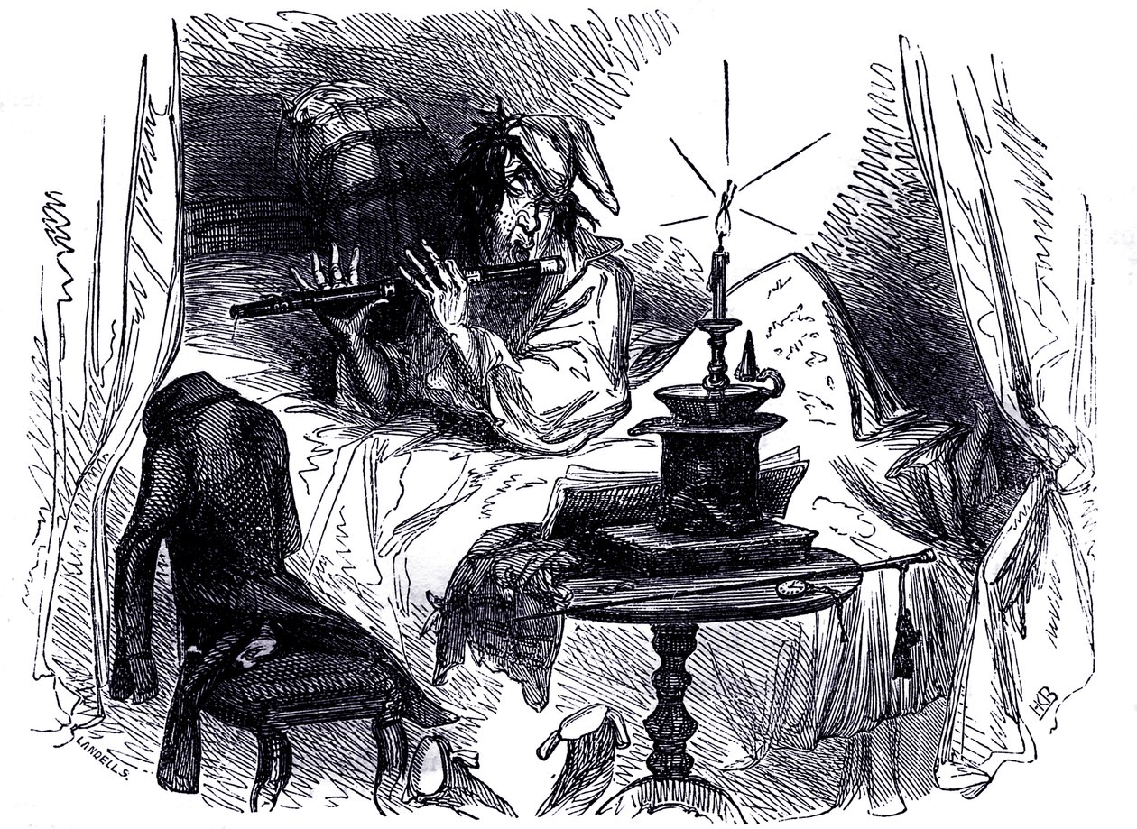 Charles Dickens "The Old Curiosity Shop" alkotó: Hablot Knight Browne