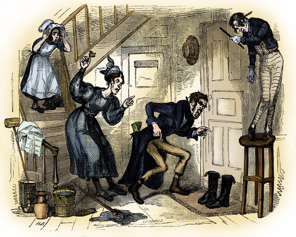 Charles Dickens "The Old Curiosity Shop" alkotó: Hablot Knight Browne