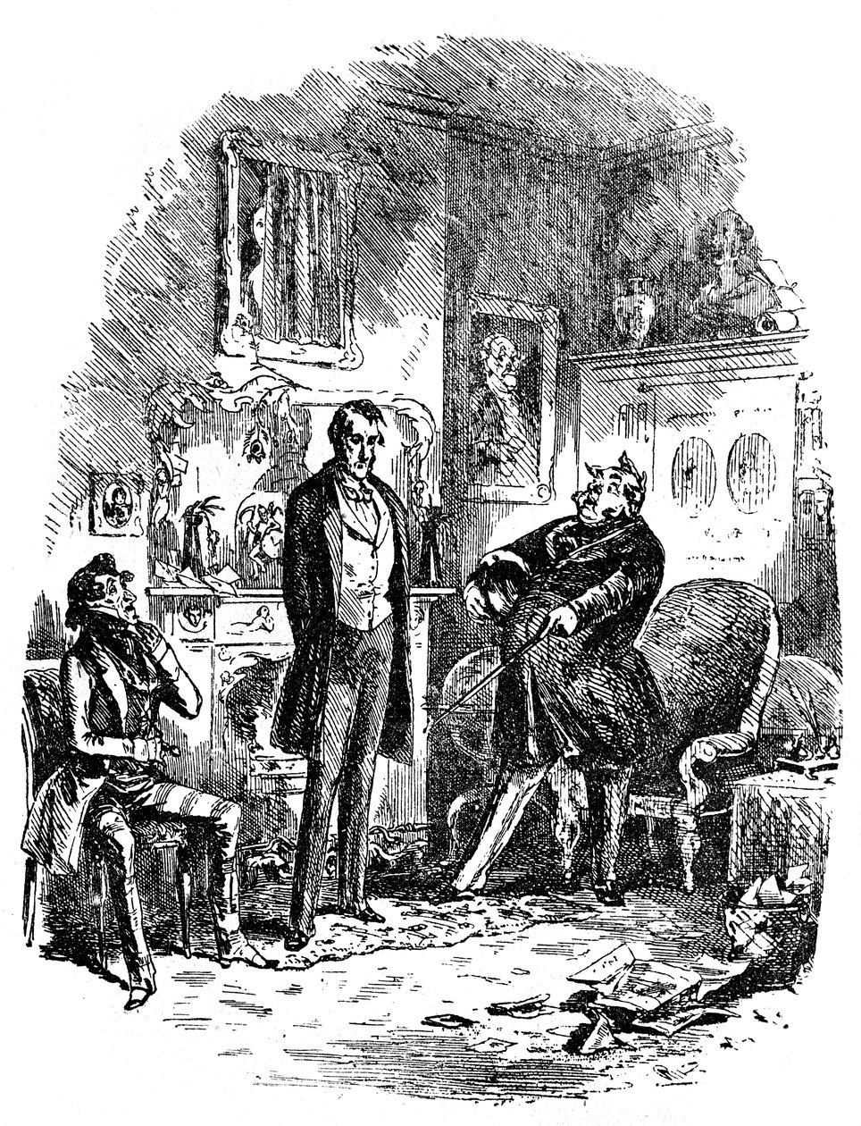Charles Dickens: Dombey & Son alkotó: Hablot Knight Browne