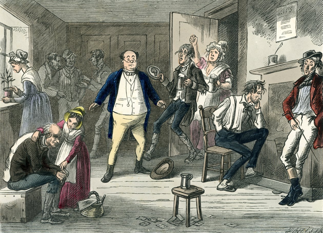 A Pickwick Club – Charles Dickens alkotó: Hablot Knight Browne