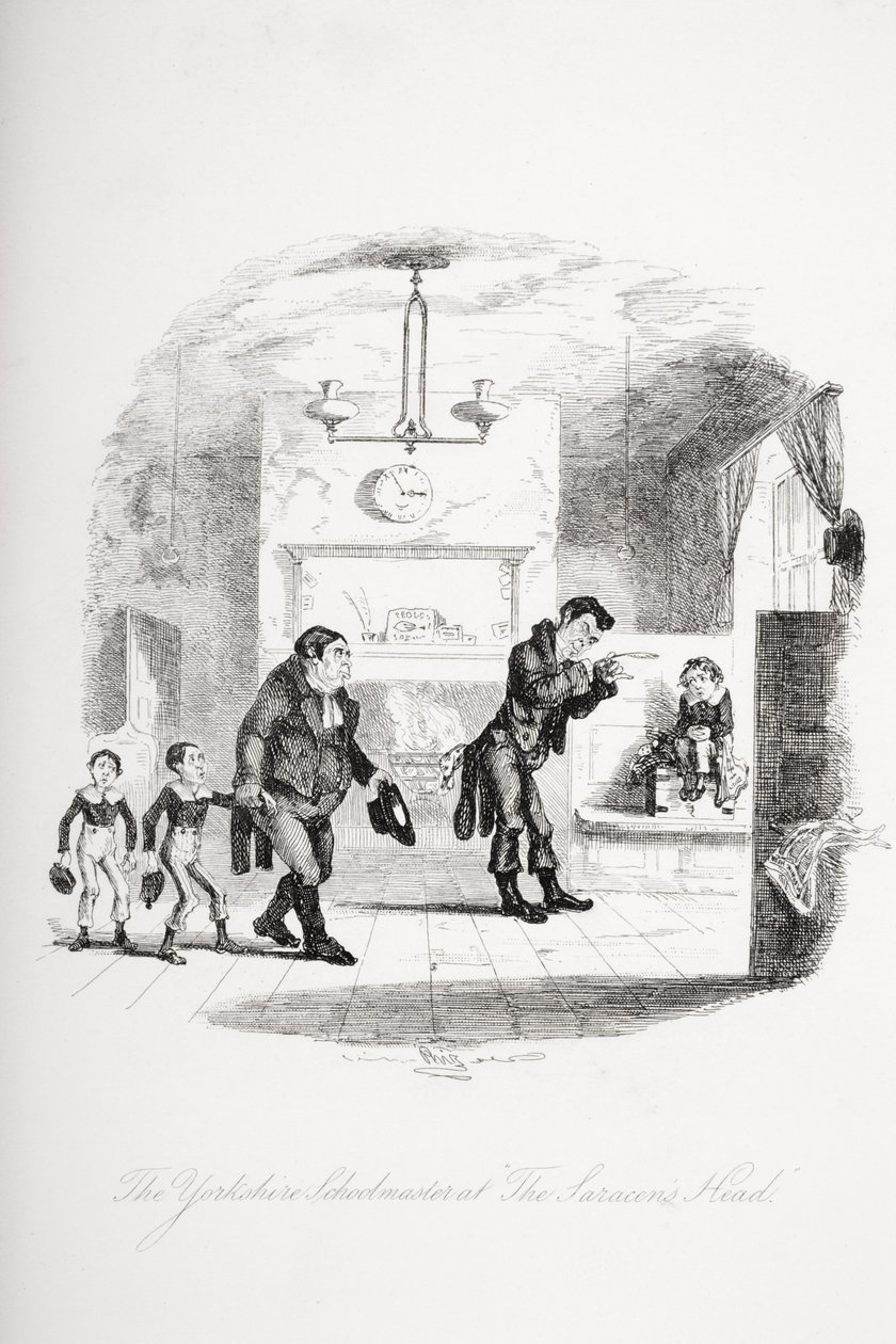 A yorkshire-i iskolamester a szaracén fejében, Charles Dickens (1812-70) 
