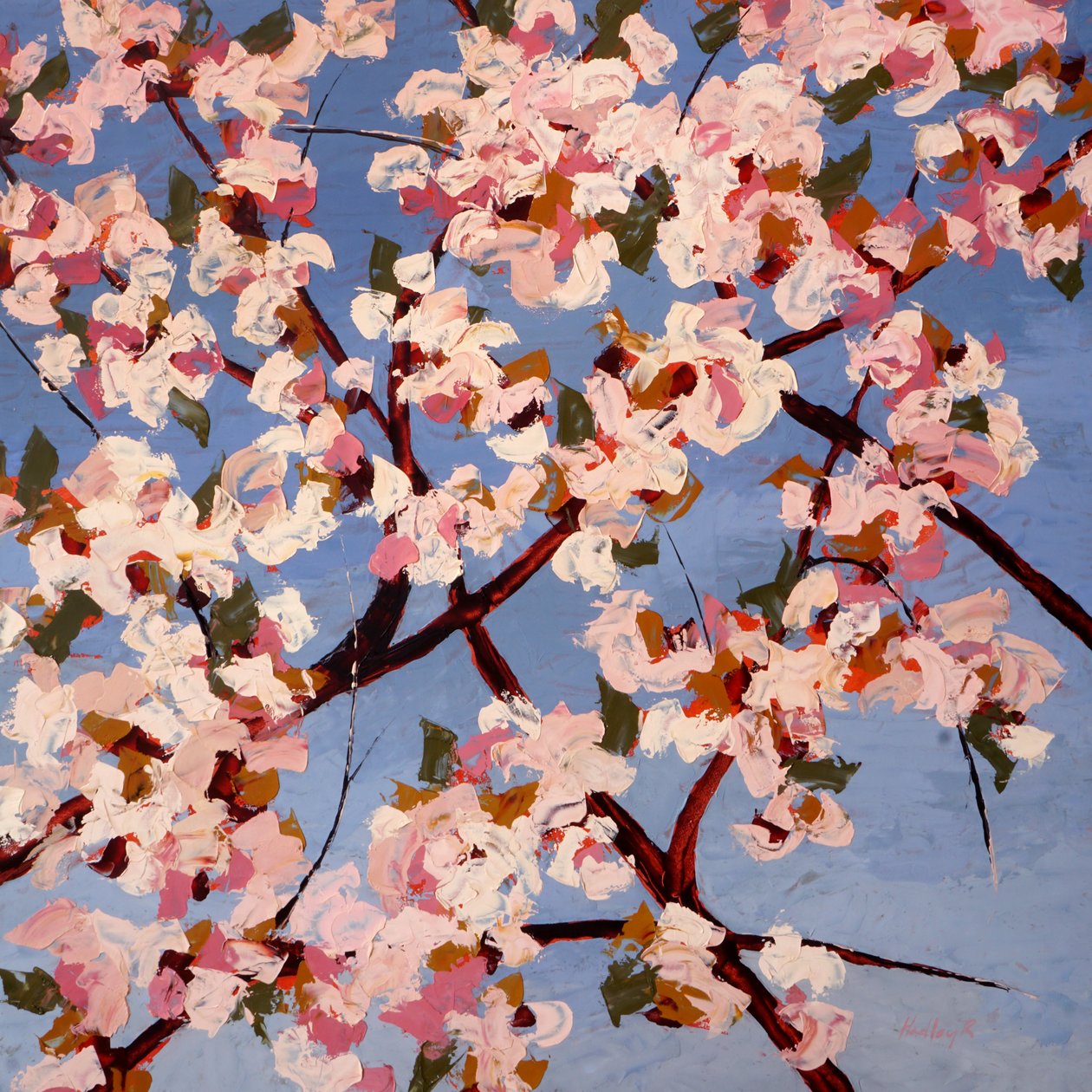 Fleurs de Joie, 2022 körül (olaj, tábla) alkotó: Hadley Rampton