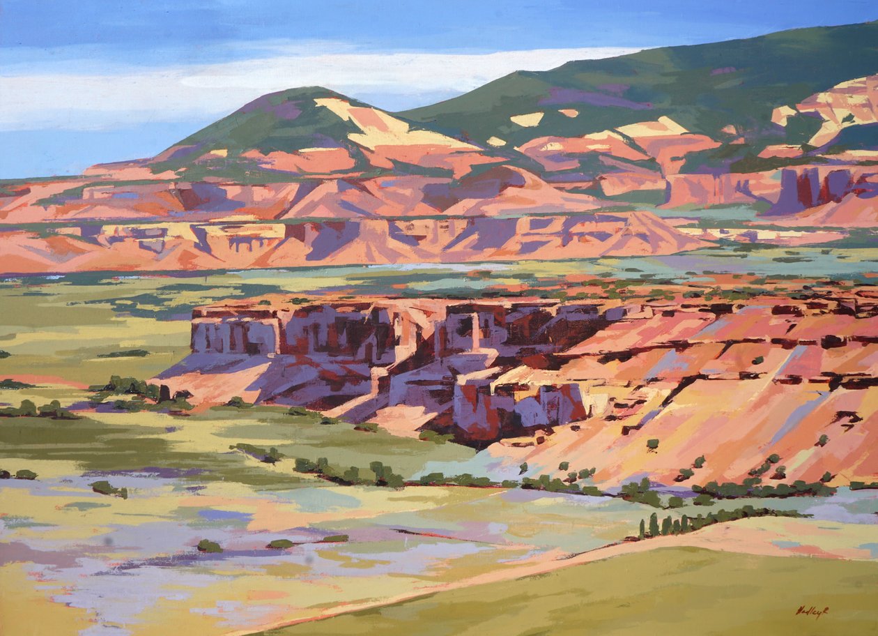 Torrey Overlook, 2024 (olaj, vászon) alkotó: Hadley Rampton