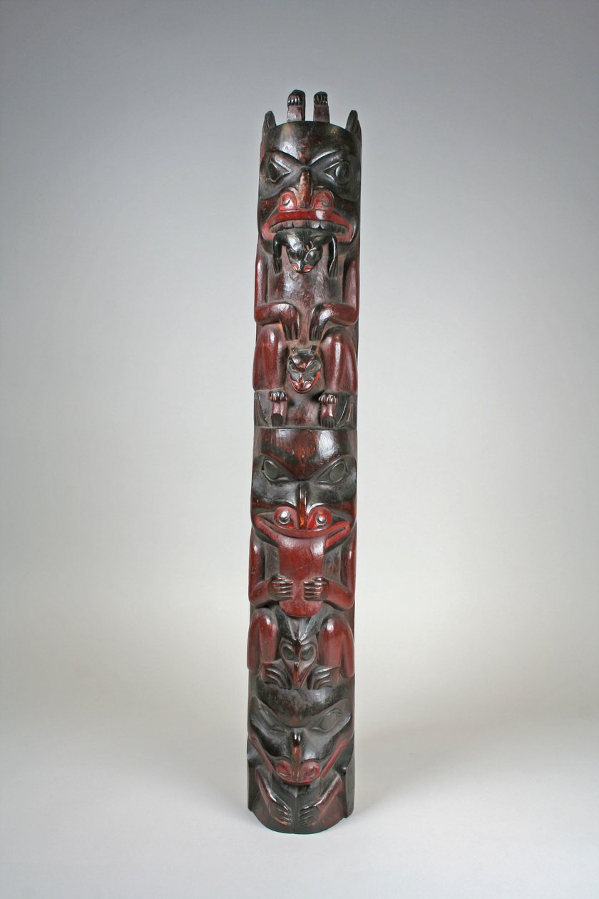 Totem Pole modell alkotó: Haida